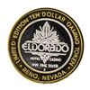 Image 2 : .999 Silver El Dorado Hotel & Casino Reno, Nevada $10 Limited Edition Gaming Tok