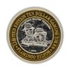 Image 1 : .999 Silver Flamingo Hilton Reno, Nevada $10 Casino Limited Edition Gaming Token