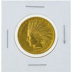 1910 $10 Indian Head Eagle Gold Coin