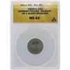 Image 1 : 1869-A Germany-Prussia Silber Groschen Coin ANACS MS62