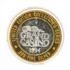 Image 1 : .999 Silver Grand Casino $10 Casino Gaming Token Limited Edition