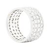 Image 2 : 14KT White Gold Ladies 6.15ctw Diamond Ring