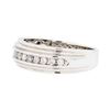 Image 2 : 14KT White Gold Men's 0.35ctw Diamond Ring