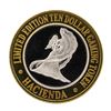 Image 1 : .999 Silver Hacienda Hotel & Casino Las Vegas $10 Limited Edition Gaming Token