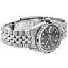 Image 3 : Rolex Mens Stainless Steel Sapphire and Diamond Datejust Wristwatch