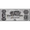 Image 1 : 1800's $50 City Bank of New Haven Obsolete Note