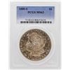 Image 1 : 1880-S $1 Morgan Silver Dollar Coin PCGS MS63
