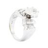 Image 4 : 14KT White Gold Ladies 3.07ctw Diamond Ring