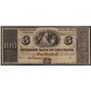 Image 1 : 1800's $100 The Citizens Bank of Louisiana Obsolete Note