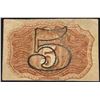 Image 2 : March 3, 1863 Five Cent Second Issue Fractional