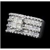 Image 2 : 18KT White Gold 1.85ctw. Diamond Ring
