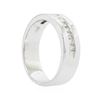 Image 3 : 18KT White Gold Men's 0.60ctw Diamond Ring