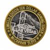 Image 1 : .999 Silver McCarran International Airport $10 Casino Limited Edition Gaming Tok