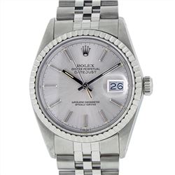 Rolex Stainless Steel DateJust Men's Mens Wristwatch