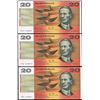 Image 1 : Australia, QEII, Twenty Dollars, Johnston/Stone, 1983 (R.408), aUnc-Unc