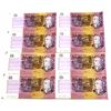 Image 1 : Australia, NPA, Five Dollars, Fraser/Higgins, 1990, Uncut Block of Four