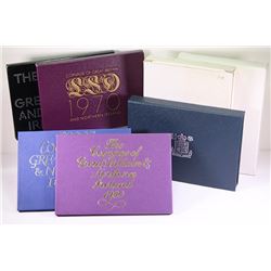 Great Britain, Proof Sets, 1970-86