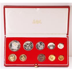 South Africa, Proof Set, 1982