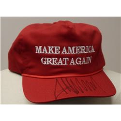 Donald Trump Signed MAGA Baseball Cap