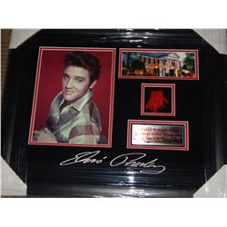 Elvis Presley Framed Limited Edition Graceland Carpet Swatch