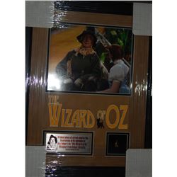 The Wizard of Oz Framed Limited Edition Scarcrow Straw