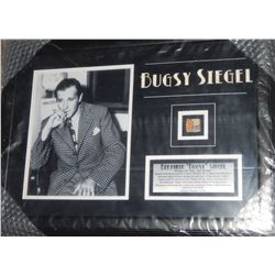 Bugsy Siegel Framed Limited Edition Personally Owned Tile