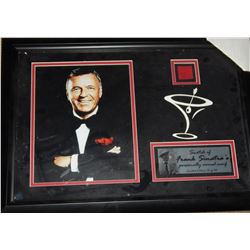 Frank Sinatra Framed Limited Edition Handkerchief Swatch