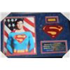 Image 1 : Christopher Reeve Framed Limited Edition Superman Belt Swatch