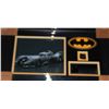 Image 1 : Batman Framed Limited Edition Swatch of Batmobile Upholstery