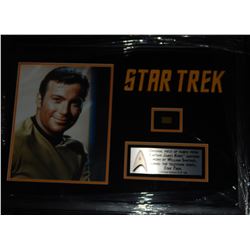 Star Trek Framed Limited Edition Fabric Swatch