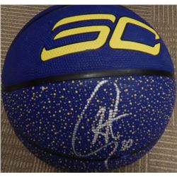 Stephen Curry Signed Basketball