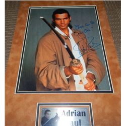 Adrian Paul Highlander 11x14 Matted Signed Photograph