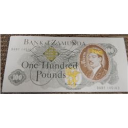 Eddie Murphy Coming To America Prop Currency Bill