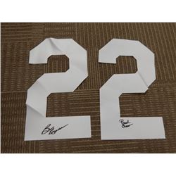 Burt Reynolds The Longest Yard Signed Numbers