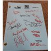 Image 1 : Original Spin City Shooting Script Cast Signed