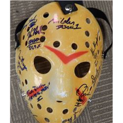 Friday the 13th Replica Mask Signed