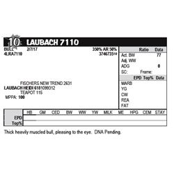 LAUBACH 7110