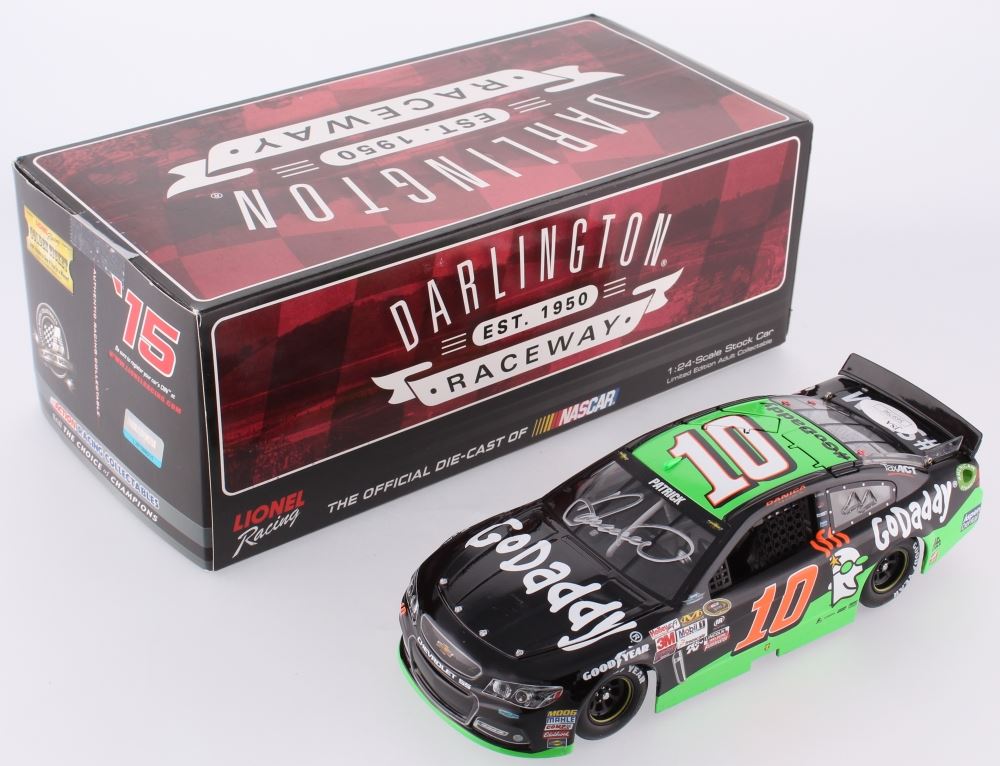 Danica Patrick Signed NASCAR #10 GoDaddy Black 2015 SS 