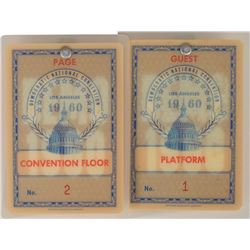 John F. Kennedy DNC Badges