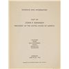 Image 2 : John F. Kennedy's Personally-Owned Original 1963 Program for Germany Speech
