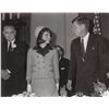 Image 1 : John and Jacqueline Kennedy Oversized Fort Worth Photograph by Gene Gordon