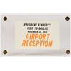 Image 1 : John F. Kennedy Airport Reception Badge