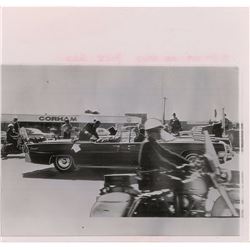 John F. Kennedy Motorcade Photographs