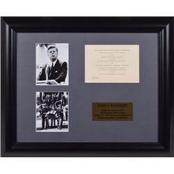 John F. Kennedy Third Inaugural Salute Event Invitation