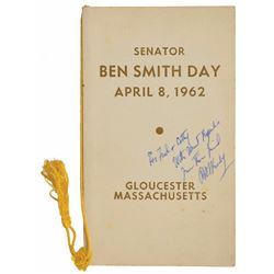 Robert F. Kennedy Program and Broadside