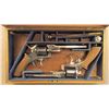 Image 2 : Cased Webley Solid Frame Revolvers by Pape