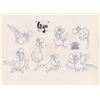 Image 1 : Iago Character Model Drawing from Aladdin