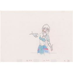 Princess Kida Production Drawing from Atlantis: The Lost Empire