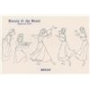 Image 1 : Belle Character Model Drawing from Beauty and the Beast