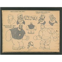 Bluto Drawing Instructions